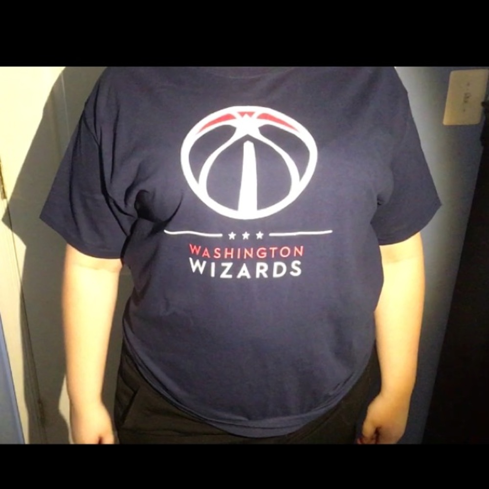 Washington Wizards mens short sleeved shir